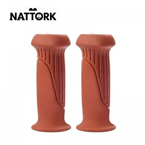 Ergonomic Design Handle Bar Grips for Scooters, Single Lock-on and Non-Slip Scooters Handle